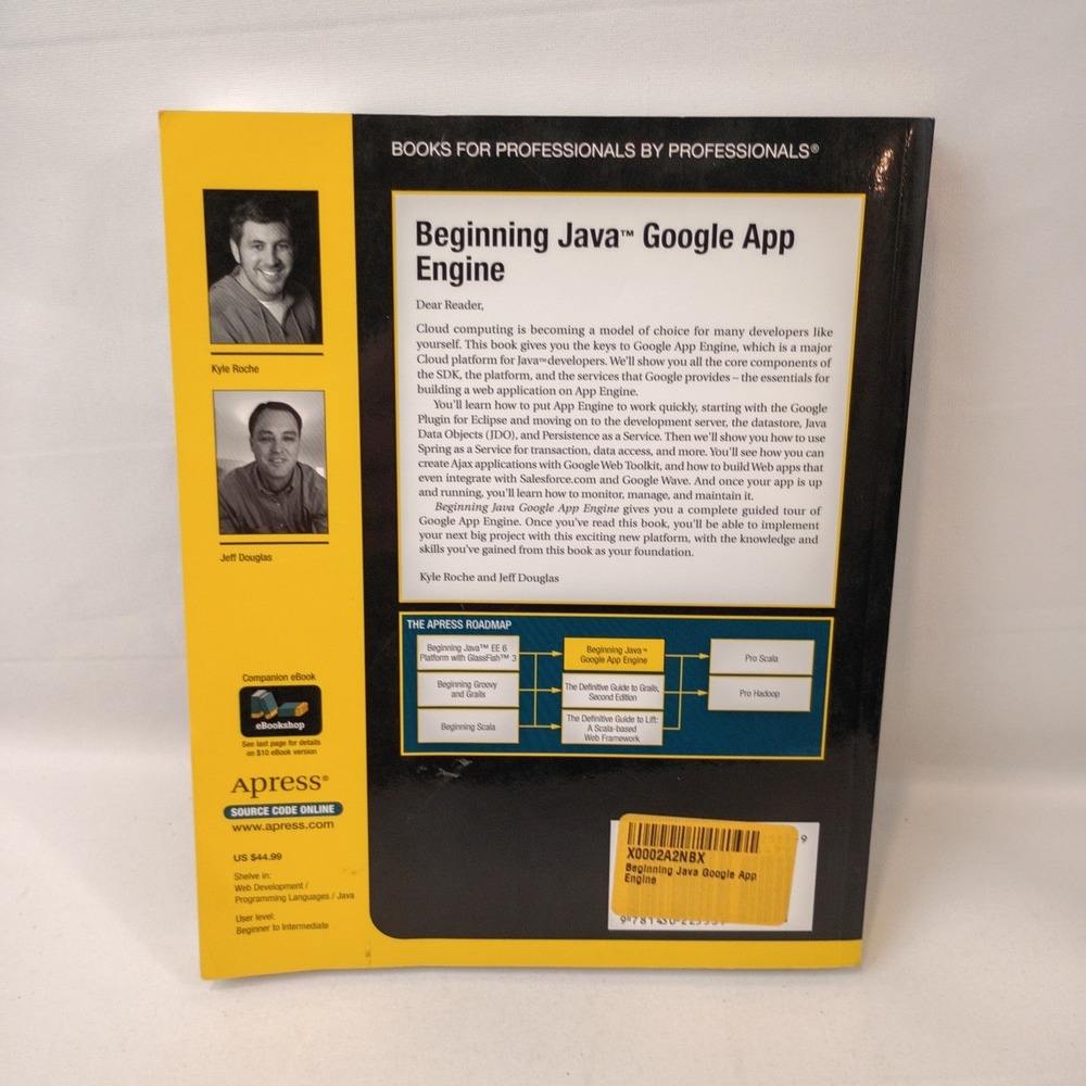 Beginning Java Google App Engine by Kyle Roche (English) Paperback Book - Picture 2 of 8